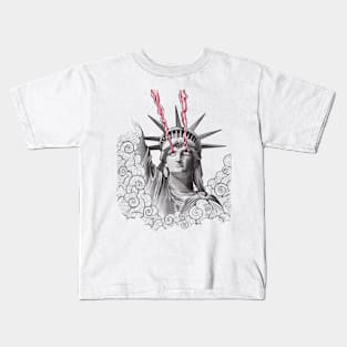 Statue of Libertyzilla Kids T-Shirt